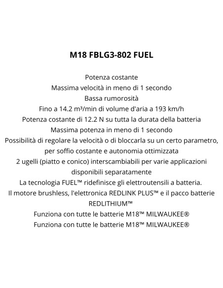 Kit 18V Soffiatore + Elettrosega + Due Batterie FORGE 8 Ah e Caricabatterie Simultaneo Rapido | Milwaukee M18FPP2OPL13-802