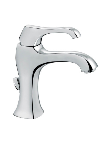 Miscelatore Lavabo Cromo con Piletta | Emmevi Rubinetterie Ares Rubinetteria Lavabo Bagno