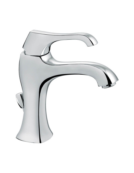 Miscelatore Lavabo Cromo con Piletta | Emmevi Rubinetterie Ares Rubinetteria Lavabo Bagno