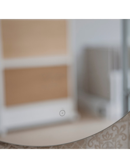 Specchio da Bagno Retroilluminato Led Touch ⌀ 70 cm  | PG M089 Specchiere