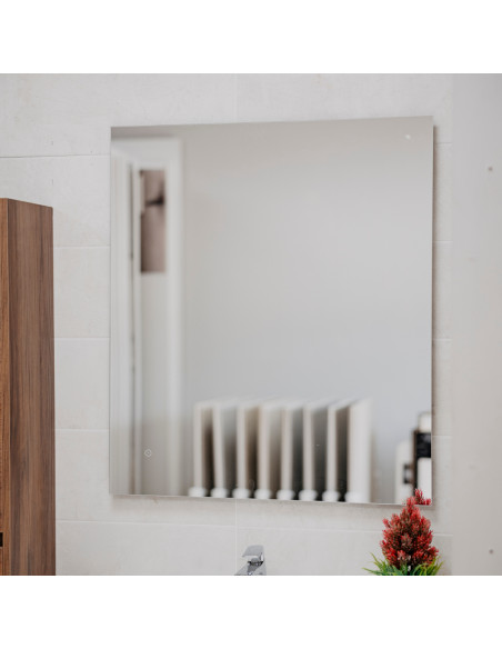 Specchio da Bagno Retroilluminato Led Touch Reversibile 60x70 cm  | PG M032 Specchiere