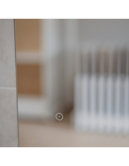 Specchio da Bagno Retroilluminato Led Touch Reversibile 80x70 cm  | PG M032 Specchiere