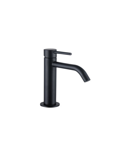 Miscelatore Lavabo Nero Opaco con Scarico Click Clack Incluso | Orta Rubinetteria Lavabo Bagno