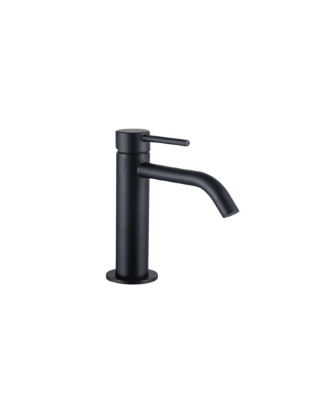 Miscelatore Lavabo Nero Opaco con Scarico Click Clack Incluso | Orta Rubinetteria Lavabo Bagno