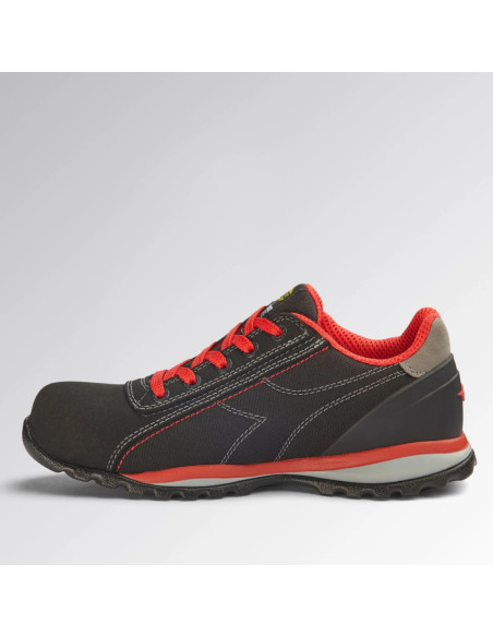 Scarpa Antinfortunistica S3S Nero/Rosso | Diadora Glove Low Ducati Monster Scarpe da Lavoro
