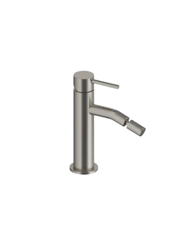 Miscelatore Bidet Nikel Spazzolato con Scarico Click Clack | Orta Rubinetteria Bidet Bagno