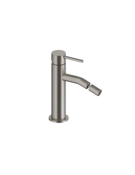 Miscelatore Bidet Nikel Spazzolato con Scarico Click Clack | Orta Rubinetteria Bidet Bagno