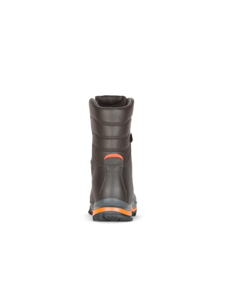 Scarponi da Caccia Impermeabili con Suola Vibram Marrone-Arancio Fluo | Aku Riserva Hi 200 Gtx Scarpe da Trekking
