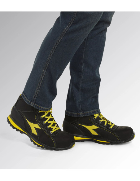 Scarpa Antinfortunistica S3S FO HRO Nero | Diadora Glove Mid Scarpe da Lavoro