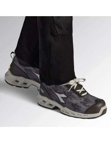 Scarpa Antinfortunistica S1PS Grigio/Nero | Diadora Shark SI Low Scarpe da Lavoro