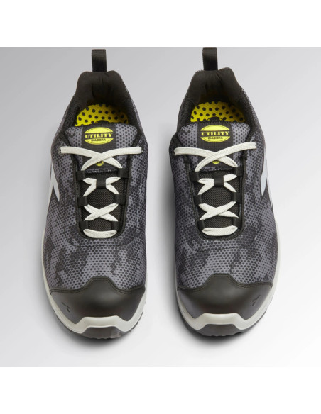 Scarpa Antinfortunistica S1PS Grigio/Nero | Diadora Shark SI Low Scarpe da Lavoro