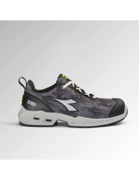 Scarpa Antinfortunistica S1PS Grigio/Nero | Diadora Shark SI Low Scarpe da Lavoro
