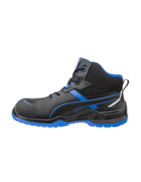 Scarpa Antinfortunistica S3S ESD SRC Nero/Blu | Puma Safety Krypton Scarpe da Lavoro