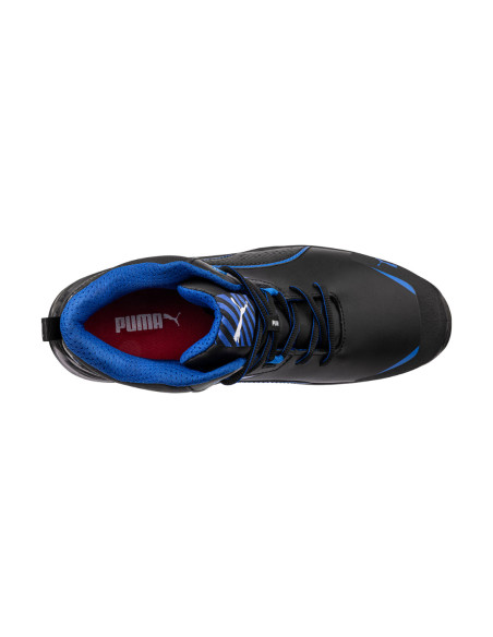 Scarpa Antinfortunistica S3S ESD SRC Nero/Blu | Puma Safety Krypton Scarpe da Lavoro