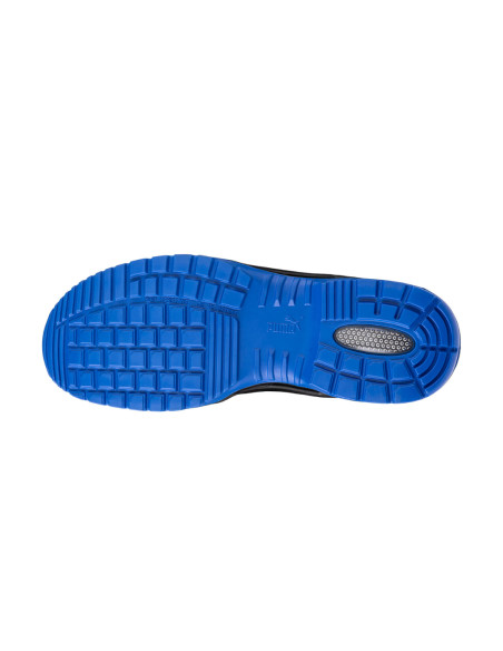 Scarpa Antinfortunistica S3S ESD SRC Nero/Blu | Puma Safety Krypton Scarpe da Lavoro