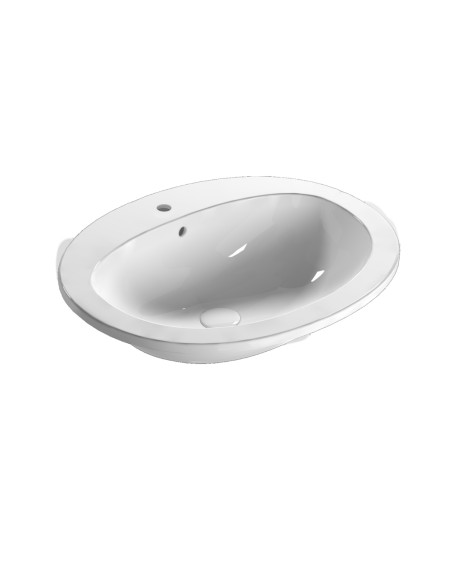Lavabo Semi Incasso | Globo Minori 56.48 Incasso