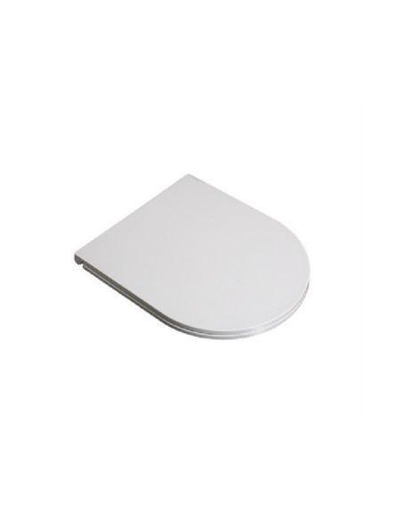 WC e Bidet Filomuro in Coppia – Set Completo con Copriwater Soft-Close Design Moderno | Dalia 56.35 Coppia Sanitari