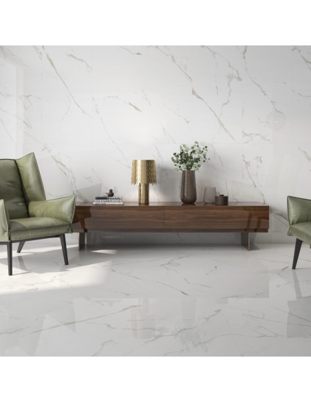 Pavimento Gres Porcellanato Effetto Marmo 60x60 cm Rettificato | Pamesa Castello Oro Pavimenti in Gres Porcellanato
