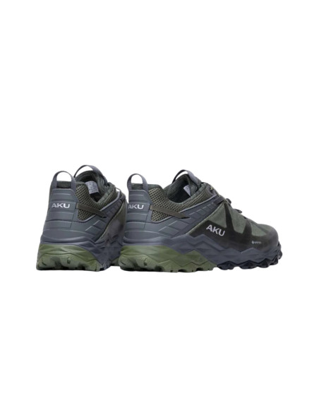 Scarpa Verde Grigio Fast Hiking Impermeabile | Aku Flyrock Gtx Scarpe da Trekking