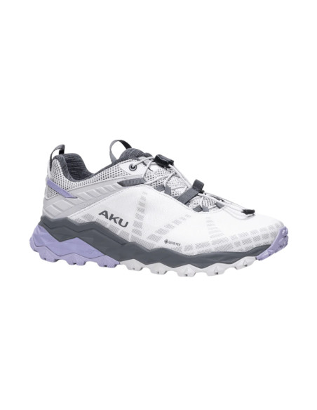 Scarpa Grigio Chiaro Viola Fast Hiking Donna | Aku Flyrock Gtx WS Scarpe da Trekking