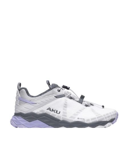 Scarpa Grigio Chiaro Viola Fast Hiking Donna | Aku Flyrock Gtx WS Scarpe da Trekking