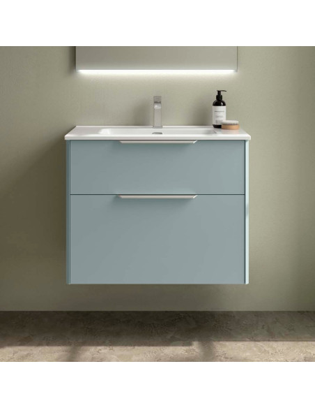 Mobile da Bagno Sospeso 100 cm Lavabo Incluso Aqua | Salgar Luva Mobili Sospesi