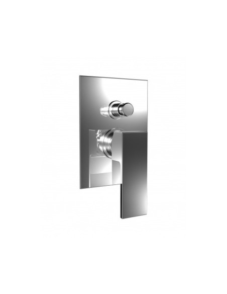 Set Doccia 25x25 cm Acciao Inox 4 Pz Quadro | Bongio Set Doccia