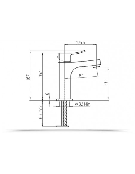 Miscelatore Lavabo |  Jacuzzi Rubinetteria Tank Rubinetteria Lavabo Bagno