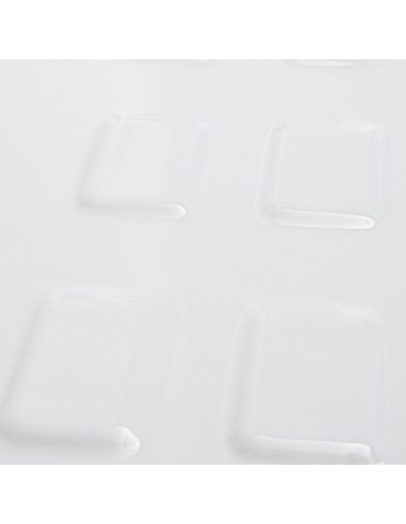 Piatto Doccia 90x90 Circolare Ceramica H 5,5 Antiscivolo Bianco Lucido | Ceramica Althea ITO Piatti Doccia Semicircolari