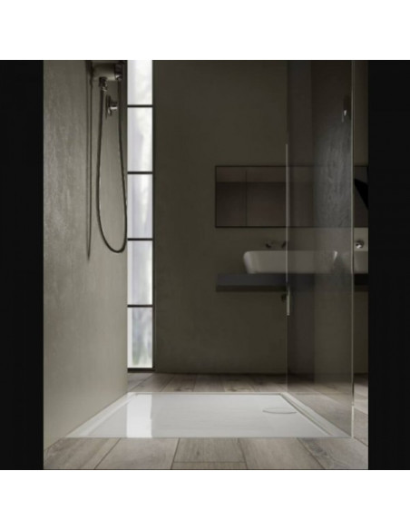 Piatto Doccia 80x120 Ceramica Bianco Lucido | LIF H3 Piatti Doccia Rettangolari