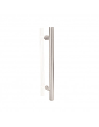 Maniglione Portoncino Cromo L 60 Cm  | ZB Tube