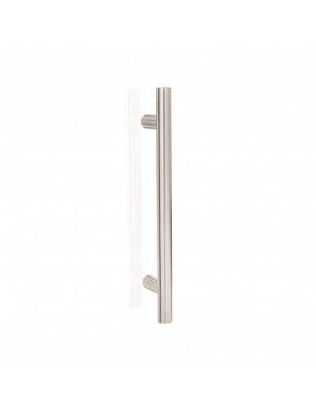 Maniglione Portoncino Cromo L 60 Cm  | ZB Tube