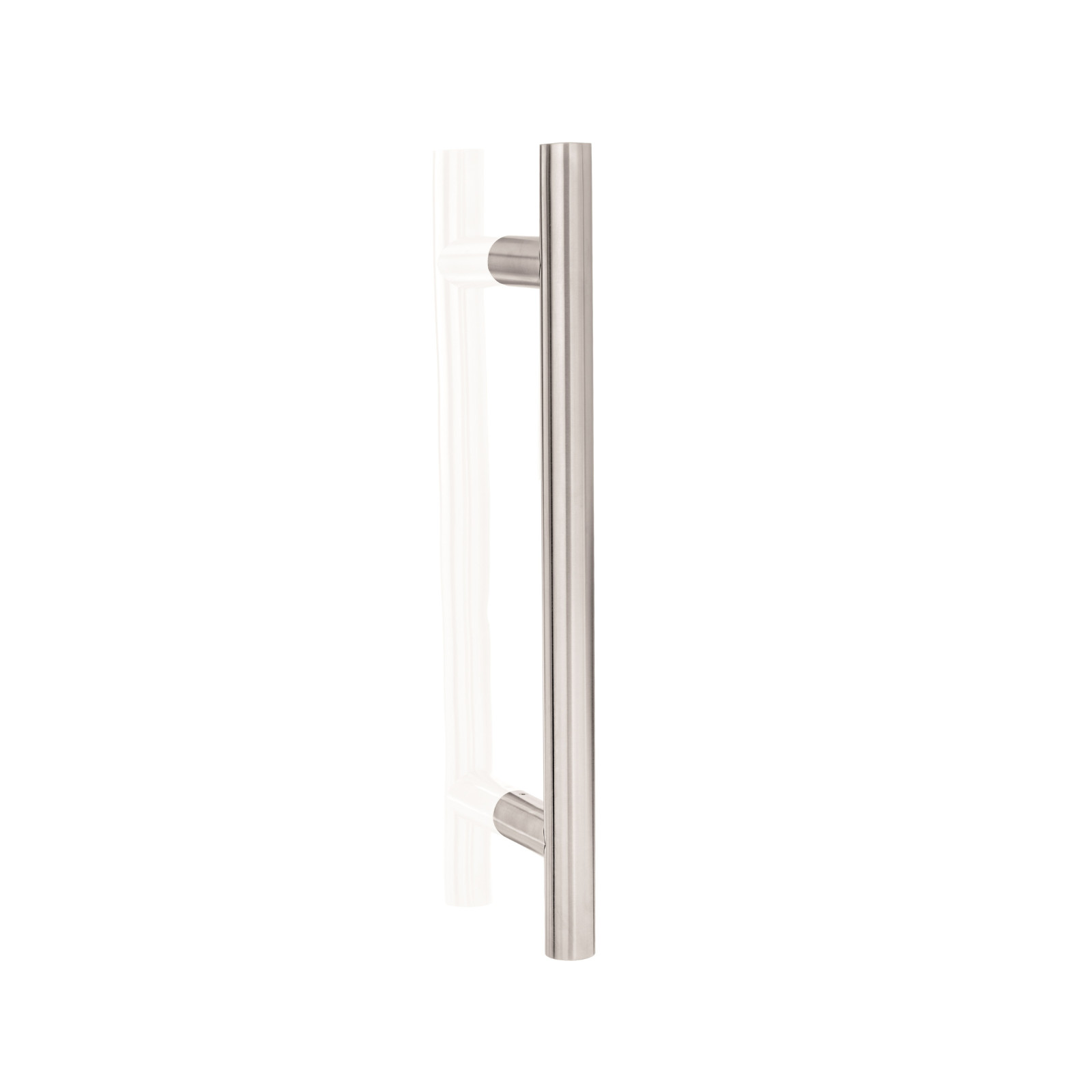 Maniglione Portoncino Cromo L 80 Cm  | ZB Tube
