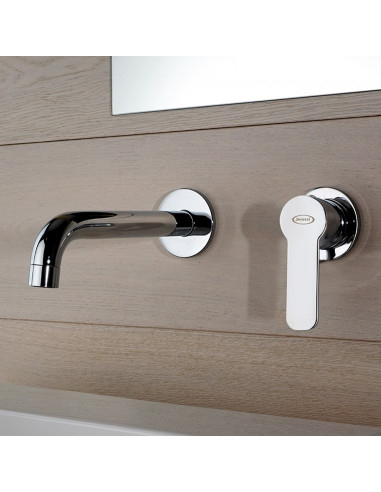 Miscelatore Lavabo A Parete | Jacuzzi Rubinetteria Eolo Rubinetteria Lavabo Bagno