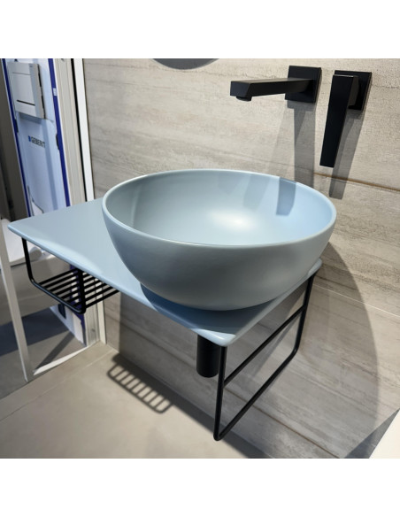 Composizione da Bagno Sospeso Bluette | Globo Opi Tile Arredo Composizione per Bagno
