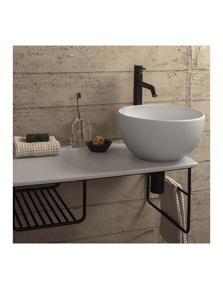 Composizione da Bagno Sospeso Bluette | Globo Opi Tile Arredo Composizione per Bagno