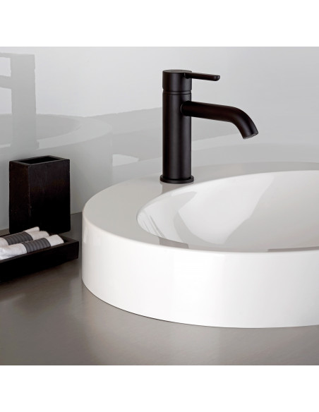 Miscelatore Lavabo Nero Opaco |  Jacuzzi Rubinetteria Sunset Yo Rubinetteria Lavabo Bagno