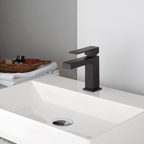 Miscelatore Lavabo Nero Opaco | Jacuzzi Rubinetteria Twinkle Yo Rubinetteria Lavabo Bagno