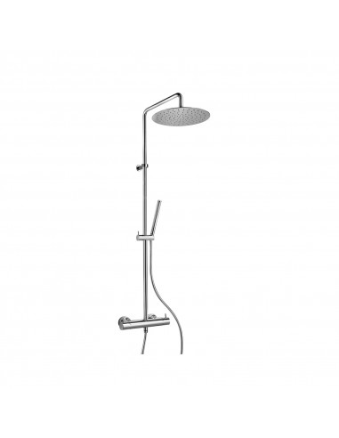 Colonna Doccia Con Miscelatore Termostatico Ø 25 cm | Jacuzzi Rubinetteria Sunset Colonna Doccia