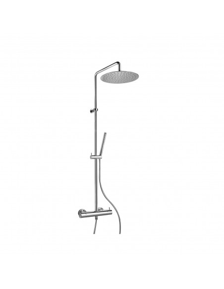 Colonna Doccia Con Miscelatore Termostatico Ø 25 cm | Jacuzzi Rubinetteria Sunset Colonna Doccia