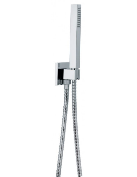 Set Doccia Acciao Inox 4 Pz Quadro | Bongio Set Doccia