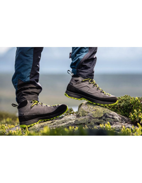 Scarponcino Outdoor Grey Green | Crispi Crossover Light Pro Scarpe da Trekking