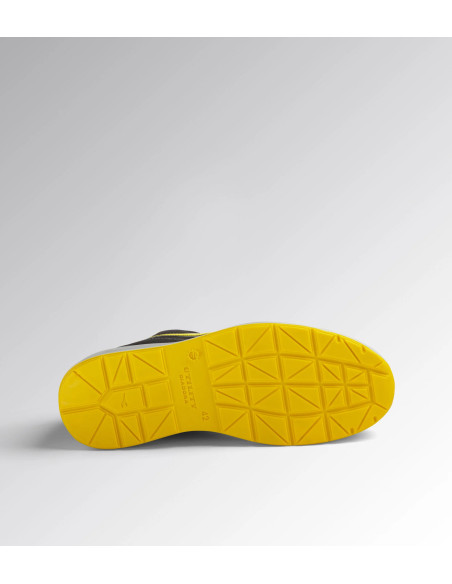 Scarpa Antinfortunistica S1P Nero/Giallo | Diadora Run Net Airbox Low Scarpe da Lavoro