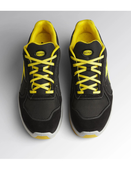 Scarpa Antinfortunistica S1P Nero/Giallo | Diadora Run Net Airbox Low Scarpe da Lavoro