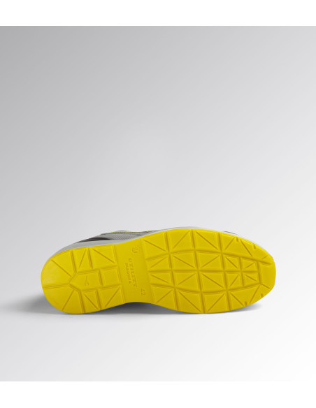 Scarpa Antinfortunistica S1P Blu/Grigio/Giallo | Diadora Run Net Airbox Scarpe da Lavoro