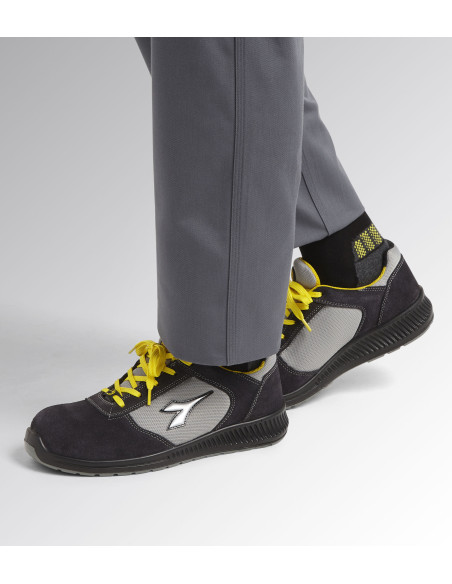 Scarpa Antinfortunistica S1P Nero/Giallo | Diadora Formula Low Scarpe da Lavoro
