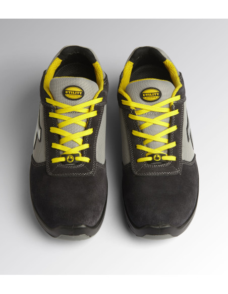Scarpa Antinfortunistica S1P Nero/Giallo | Diadora Formula Low Scarpe da Lavoro