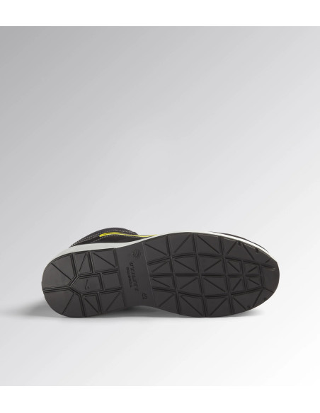 Scarpa Antinfortunistica S3 Nero/Giallo | Diadora Run Net Airbox Mid Scarpe da Lavoro