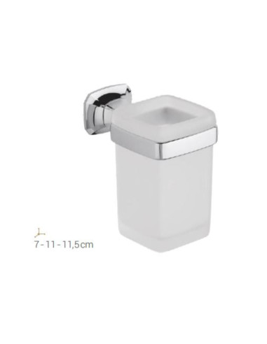 Porta Spazzolino da Parete | Metaform Ella Accessori Bagno