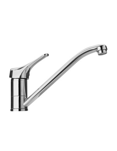 Miscelatore Girevole Bocca Coassiale Lavello Cromo | Piralla Ariel Cucina e Lavanderia